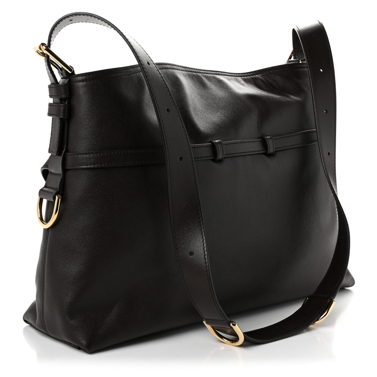 Givenchy Calfskin Medium Voyou Bag Chocolate 3 of 10