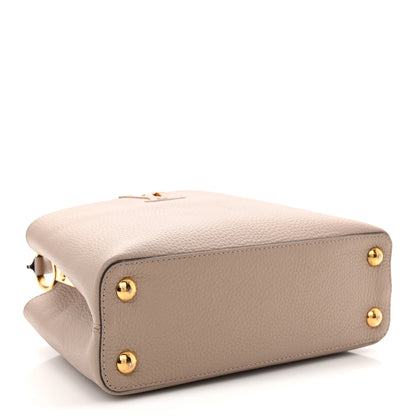 Louis Vuitton Taurillon Capucines BB Galet 4 of 10