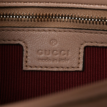Gucci Lambskin Matelasse Medium GG Marmont Shoulder Bag Pink Beige 6 of 11