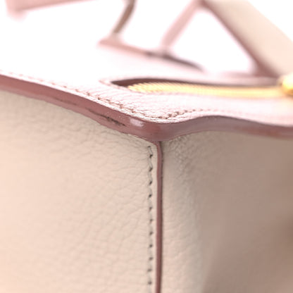 Miu Miu Goatskin Madras Mini Top Handle Bag Orchidea Gemma 10 of 18