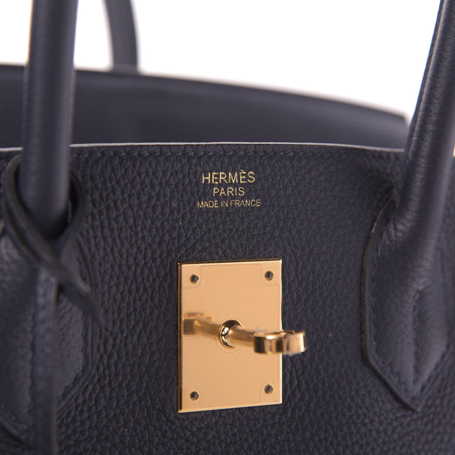 Togo Birkin 30 Bleu Nuit