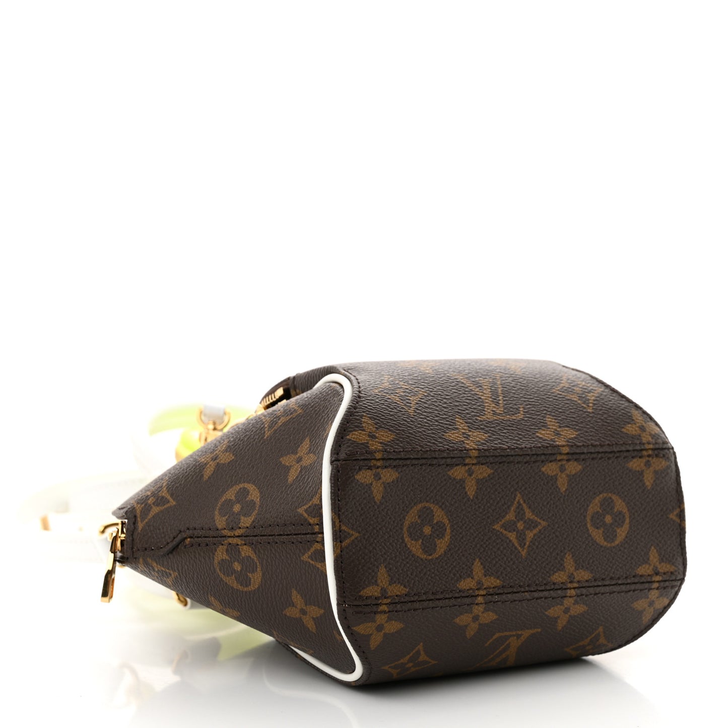 Monogram LV Match Ellipse BB White