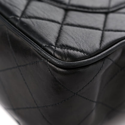Chanel Lambskin Quilted XL Jumbo Single Flap Black 13 of 18