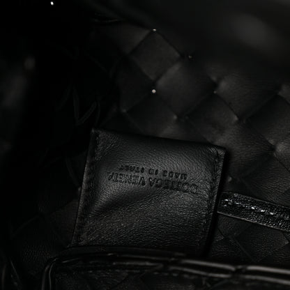 Bottega Veneta Nappa Intrecciato Small Campana Shoulder Bag Black 6 of 10