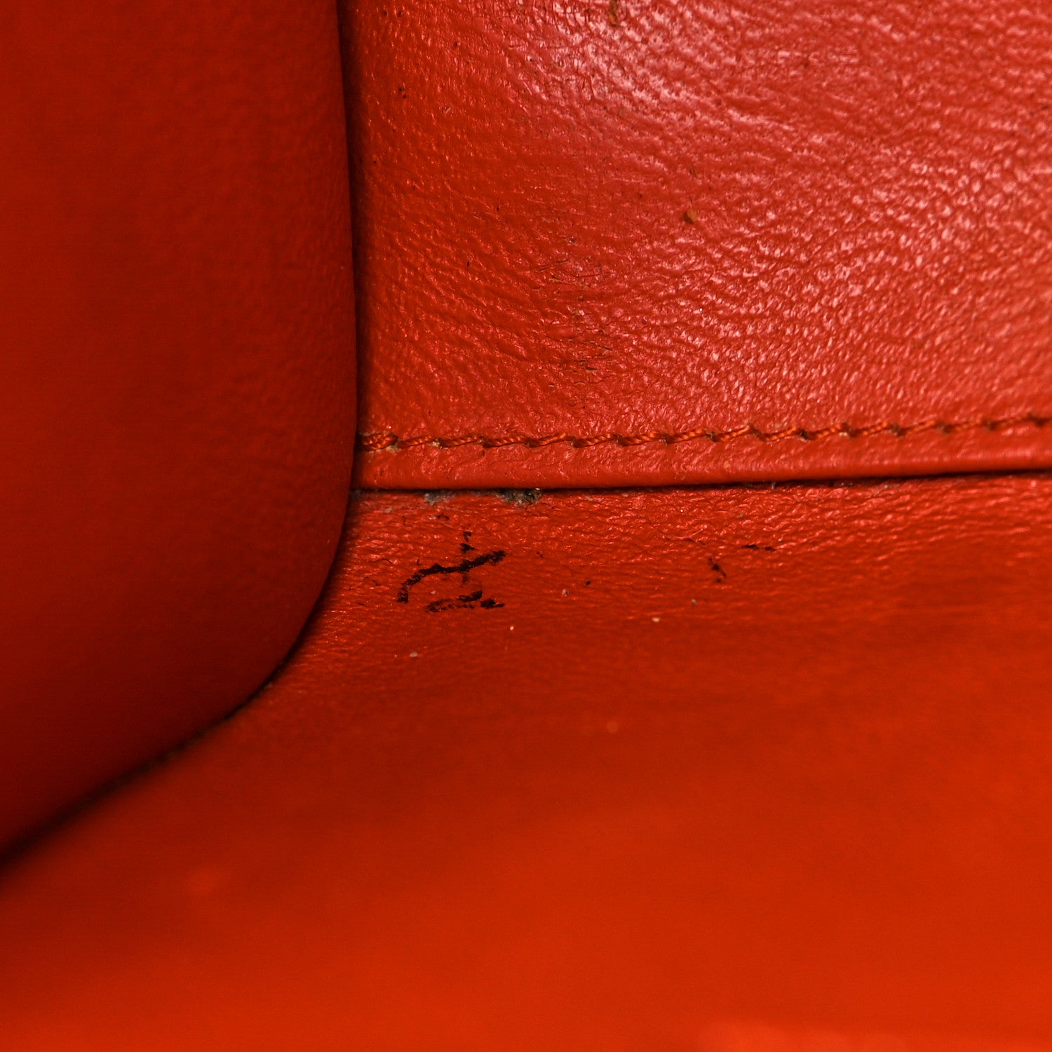 Celine Smooth Calfskin Mini Luggage Orange 26 of 32