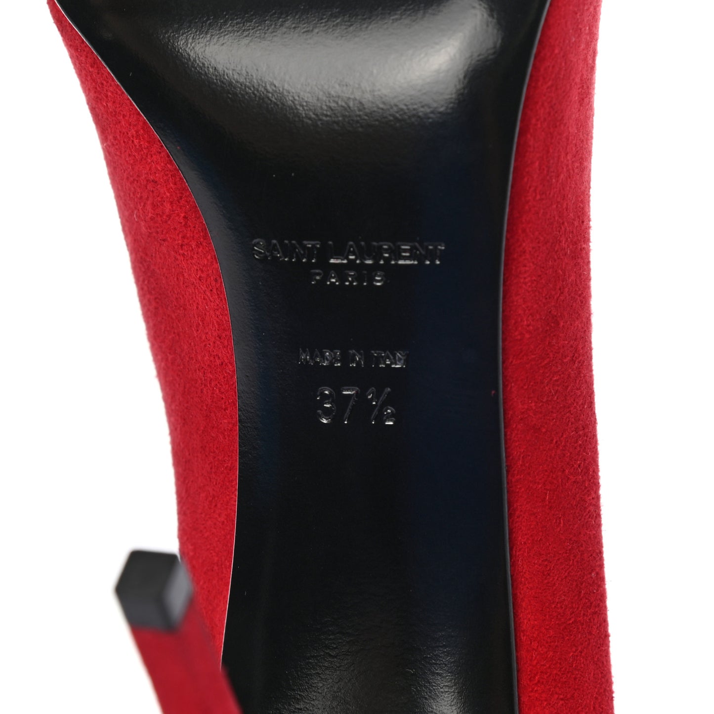 Kid Scamosciato Classic Paris 105 Skinny Pumps 37.5 New Red