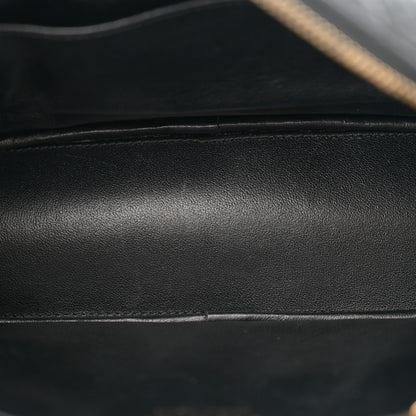 Chanel Aged Calfskin Quilted Small Reissue Camera Case Black 5 of 10
