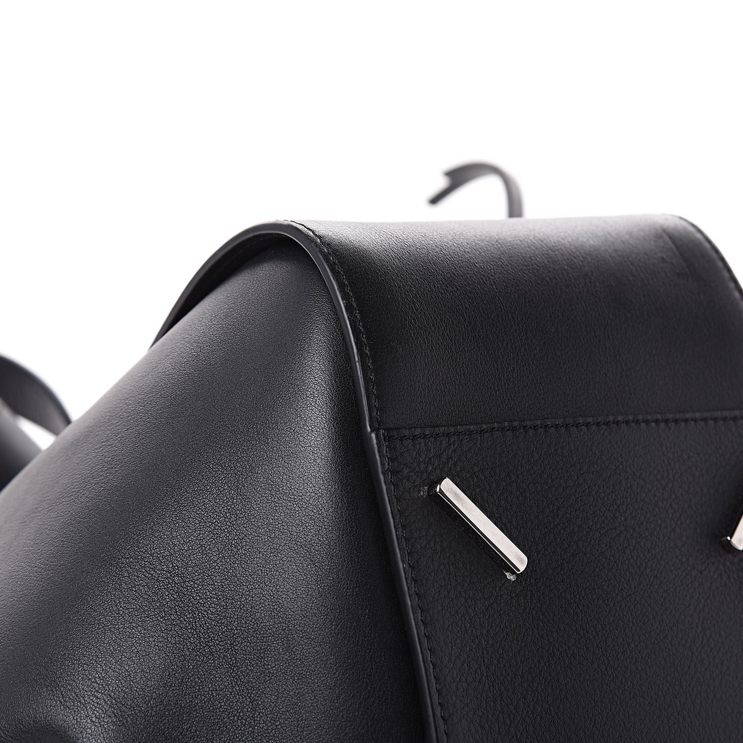 Calfskin Small Hammock Shoulder Bag Black