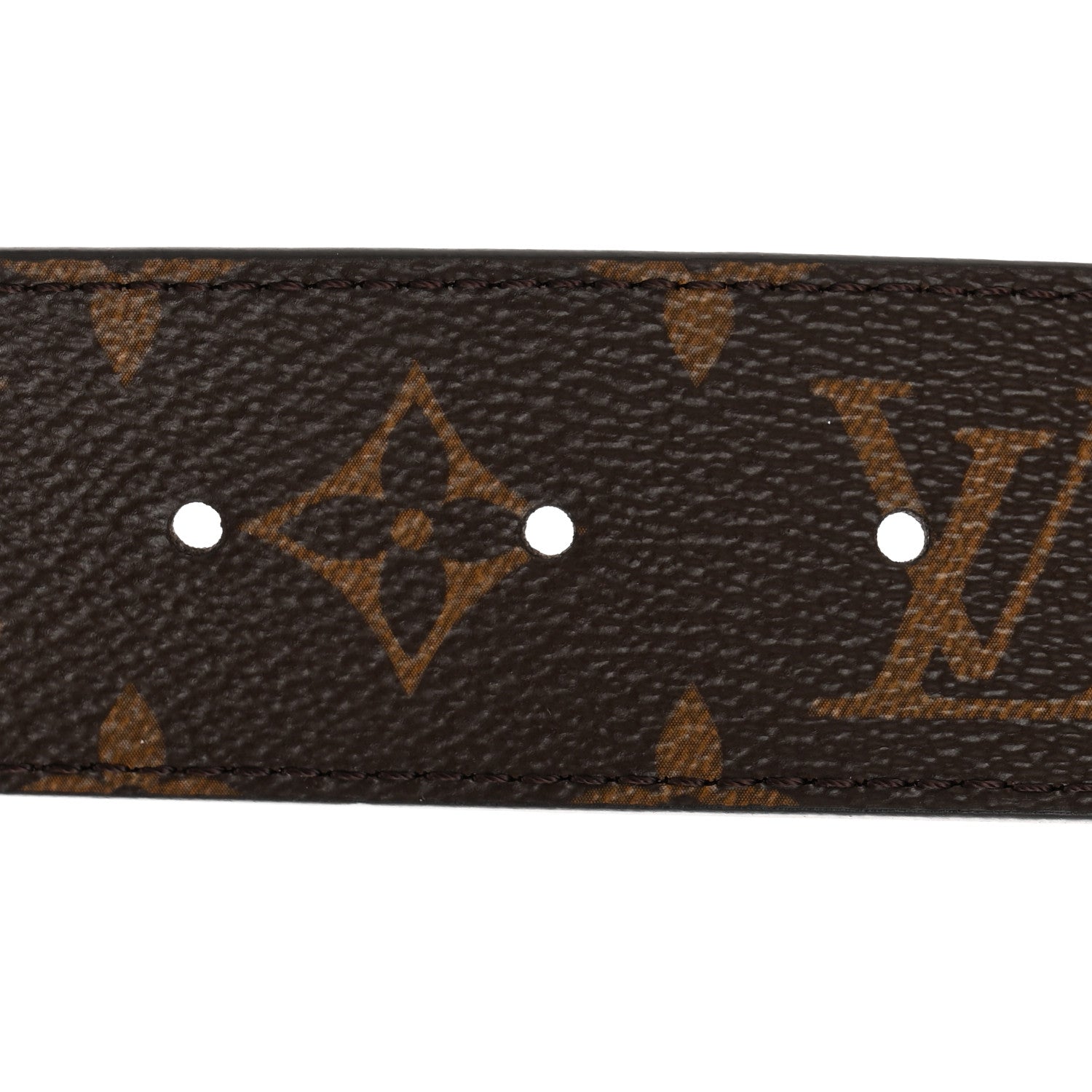 Louis Vuitton Calfskin Monogram 40mm LV Initiales Reversible Belt 100 40 Brown 6 of 7