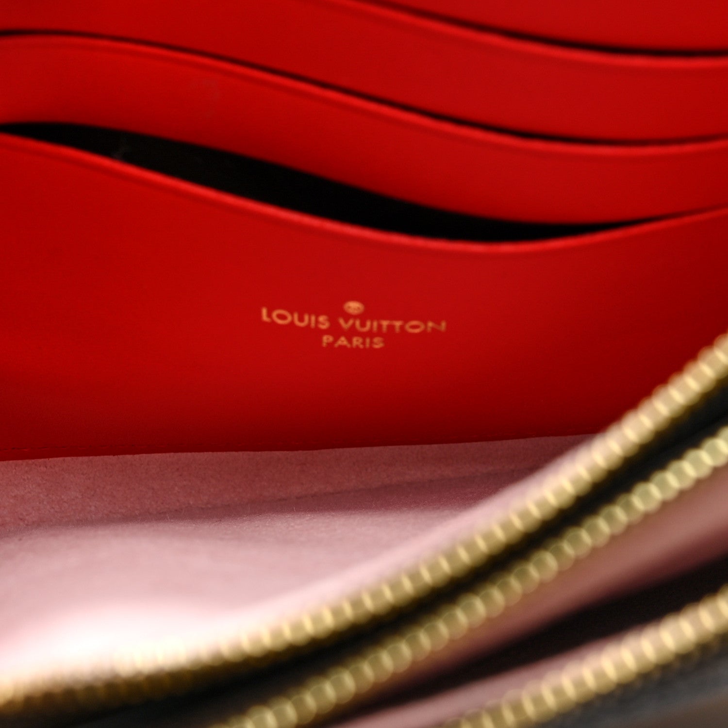 Louis Vuitton Monogram Blooming Flowers Double Zip Pochette