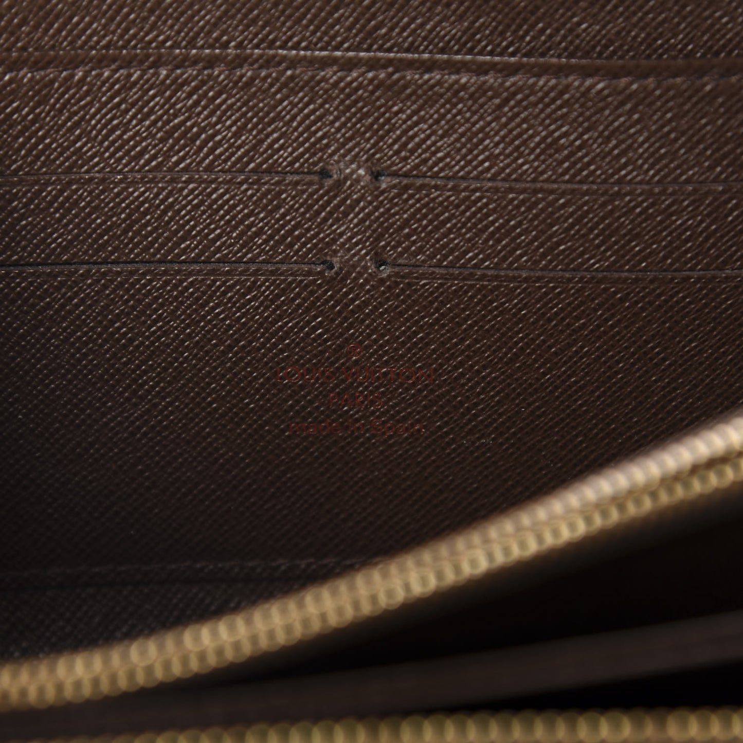 Damier Ebene Zippy Wallet