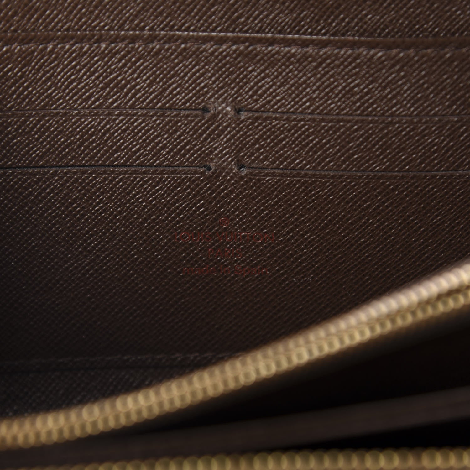 Louis Vuitton Damier Ebene Zippy Wallet 6 of 7