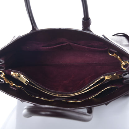 Saint Laurent Calfskin Small Sac De Jour Amarena 5 of 8