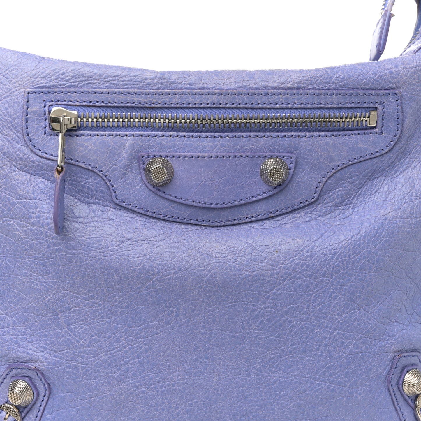 Agneau Giant 12 Silver Hardware Day Hobo Mauve Light Mauve