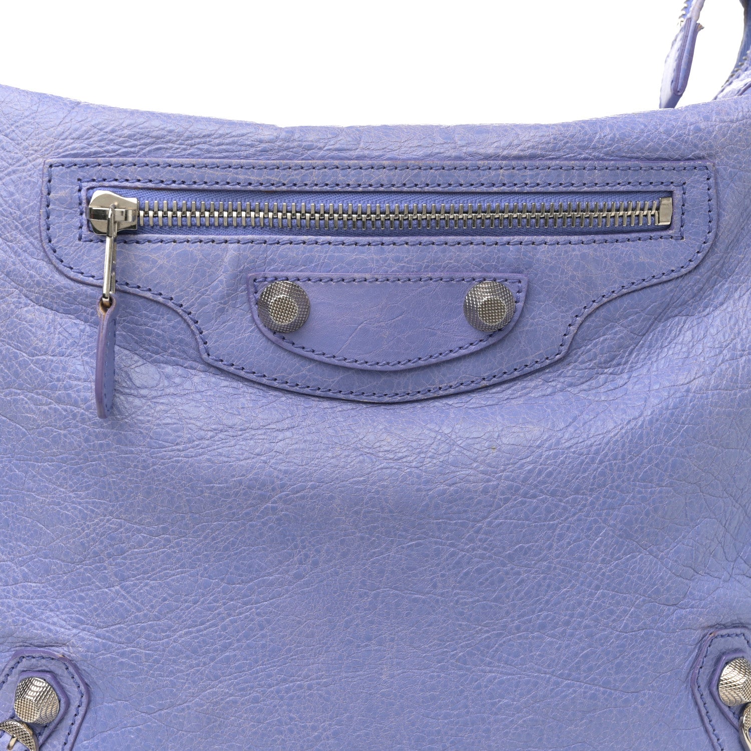 Balenciaga Agneau Giant 12 Silver Hardware Day Hobo Mauve Light Mauve 9 of 15