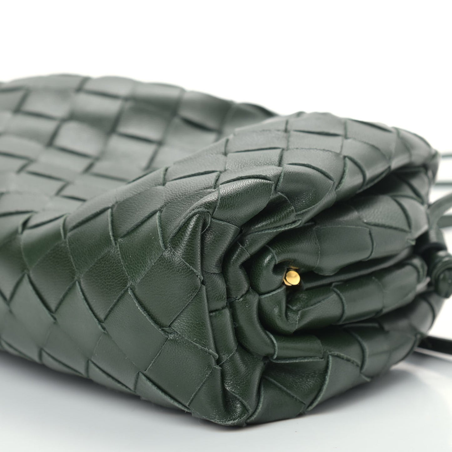 Nappa Intrecciato The Mini Pouch Moss