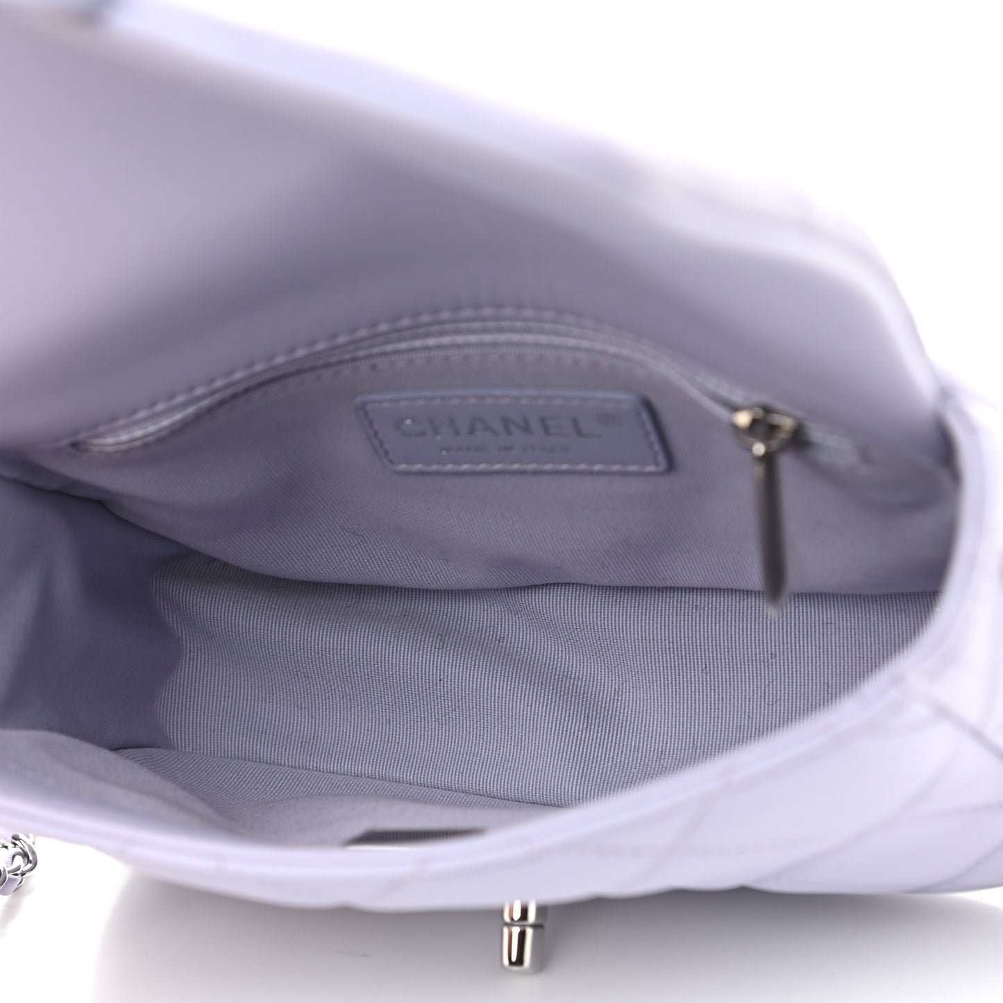 Lambskin Quilted Mini My Perfect Flap Light Purple