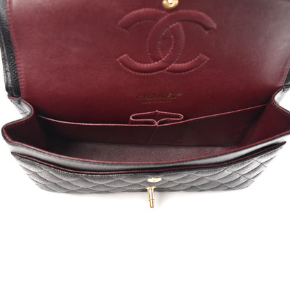 Chanel Caviar Quilted Medium Double Flap Black 5 of 8
