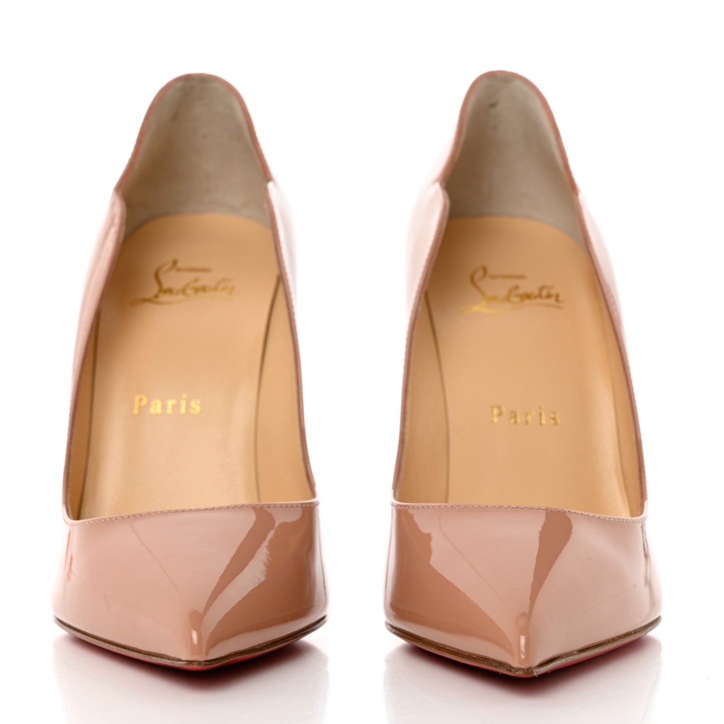 Patent Hot Chick 100 Pumps 37 Nude