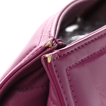 Chanel Vinyl Lipstick Tote Purple 10 of 16