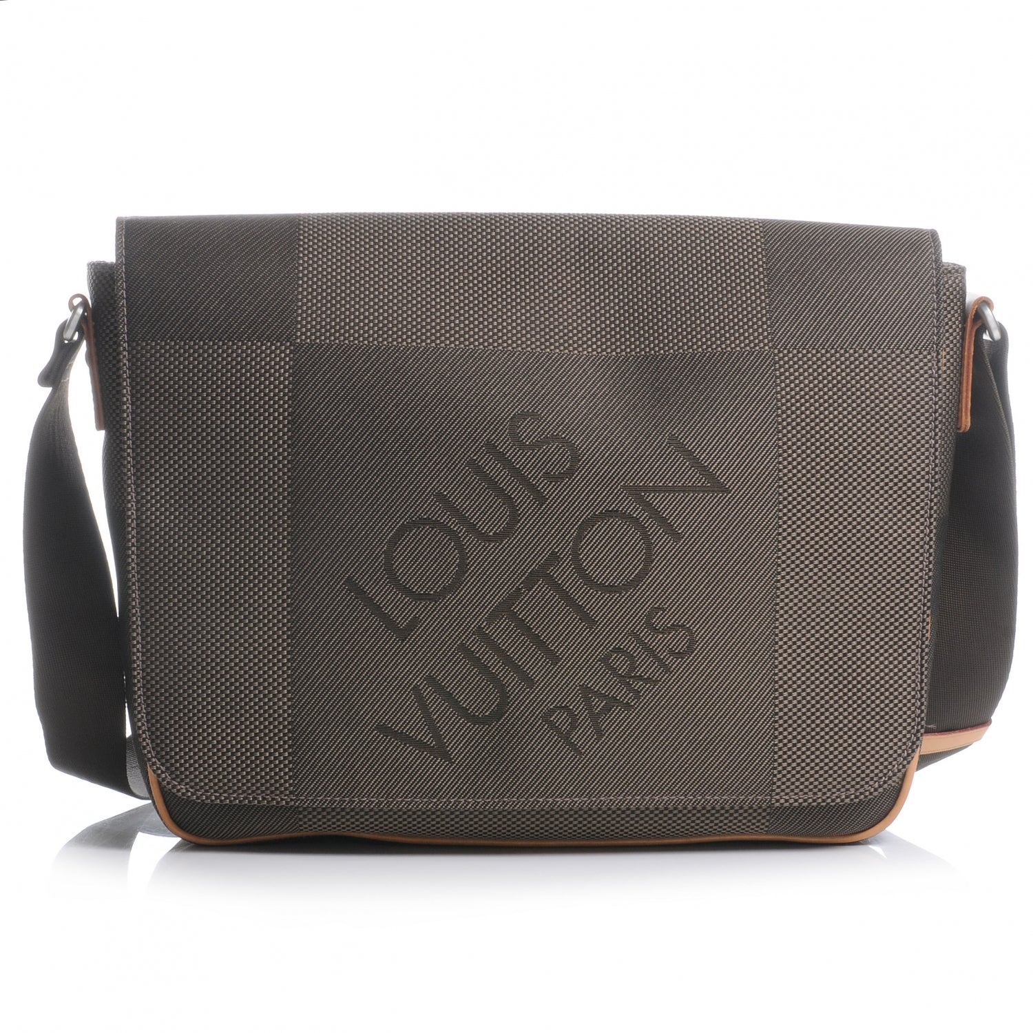 Louis Vuitton Damier Geant Messenger Bag Terre 1 of 7