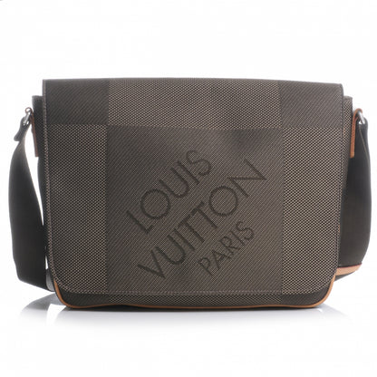 Louis Vuitton Damier Geant Messenger Bag Terre 1 of 7
