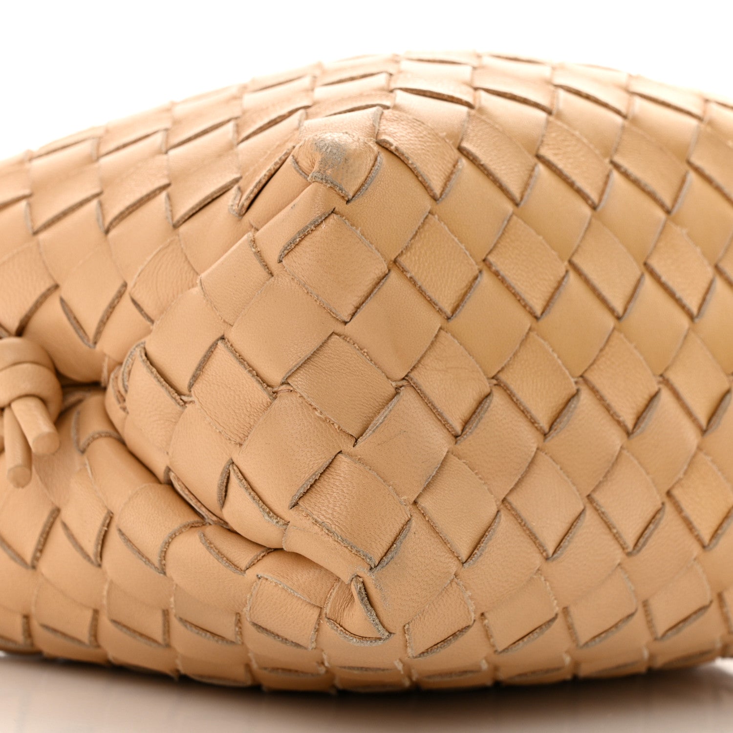 Bottega Veneta Nappa Intrecciato Small Loop Camera Bag Almond 8 of 13