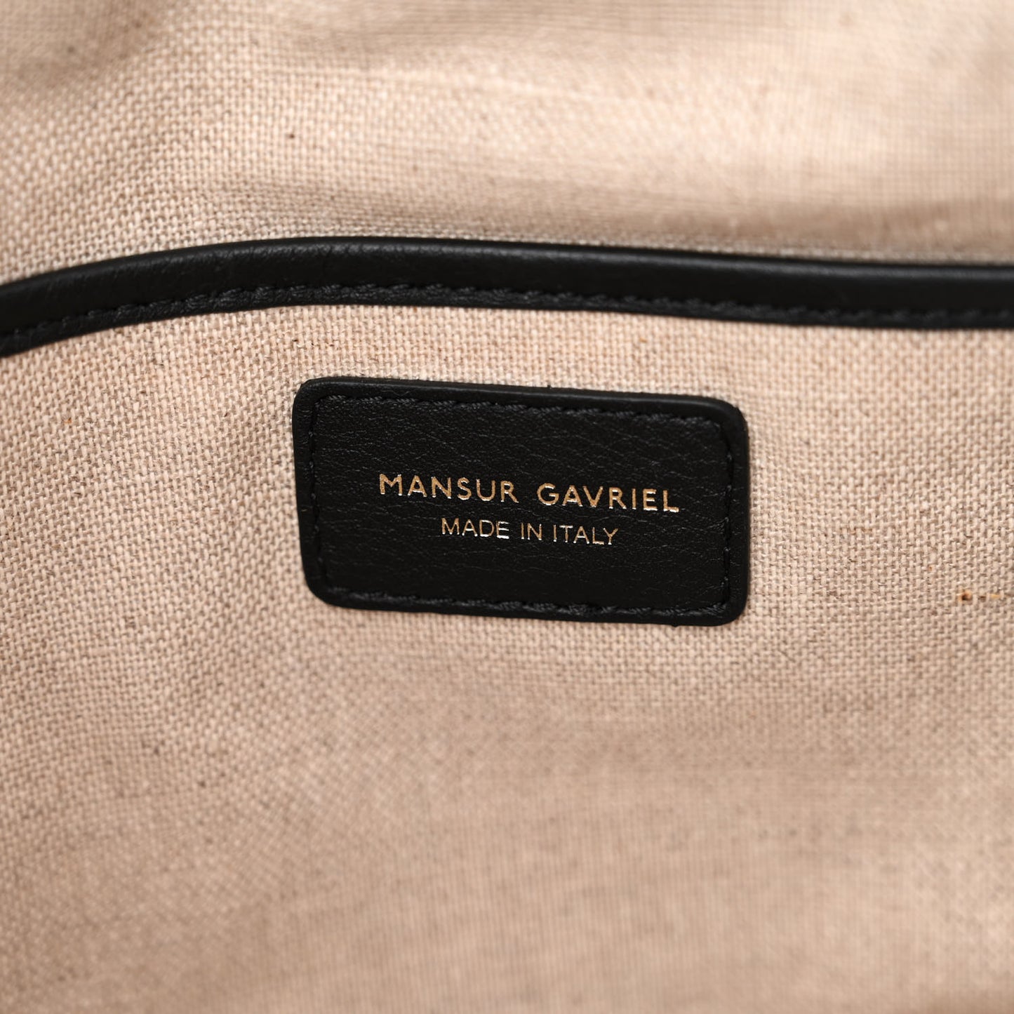 Calfskin Tulipano Bag Black