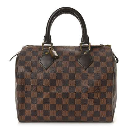 Louis Vuitton Damier Ebene Speedy 25 1 of 8