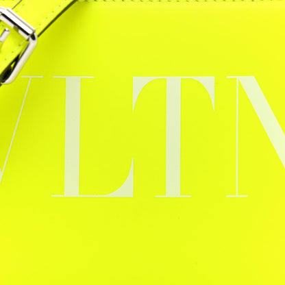 Valentino Garavani Vitello VLTN Neck Strap Wallet Yellow 7 of 10