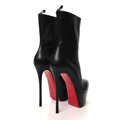 Christian Louboutin Calfskin Dolly Alta Booty 160 Ankle Boots 39.5 Black 4 of 10