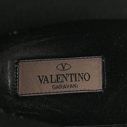 Valentino Garavani Rubber Rockstud Short Rainboots 40 Rubin 7 of 9