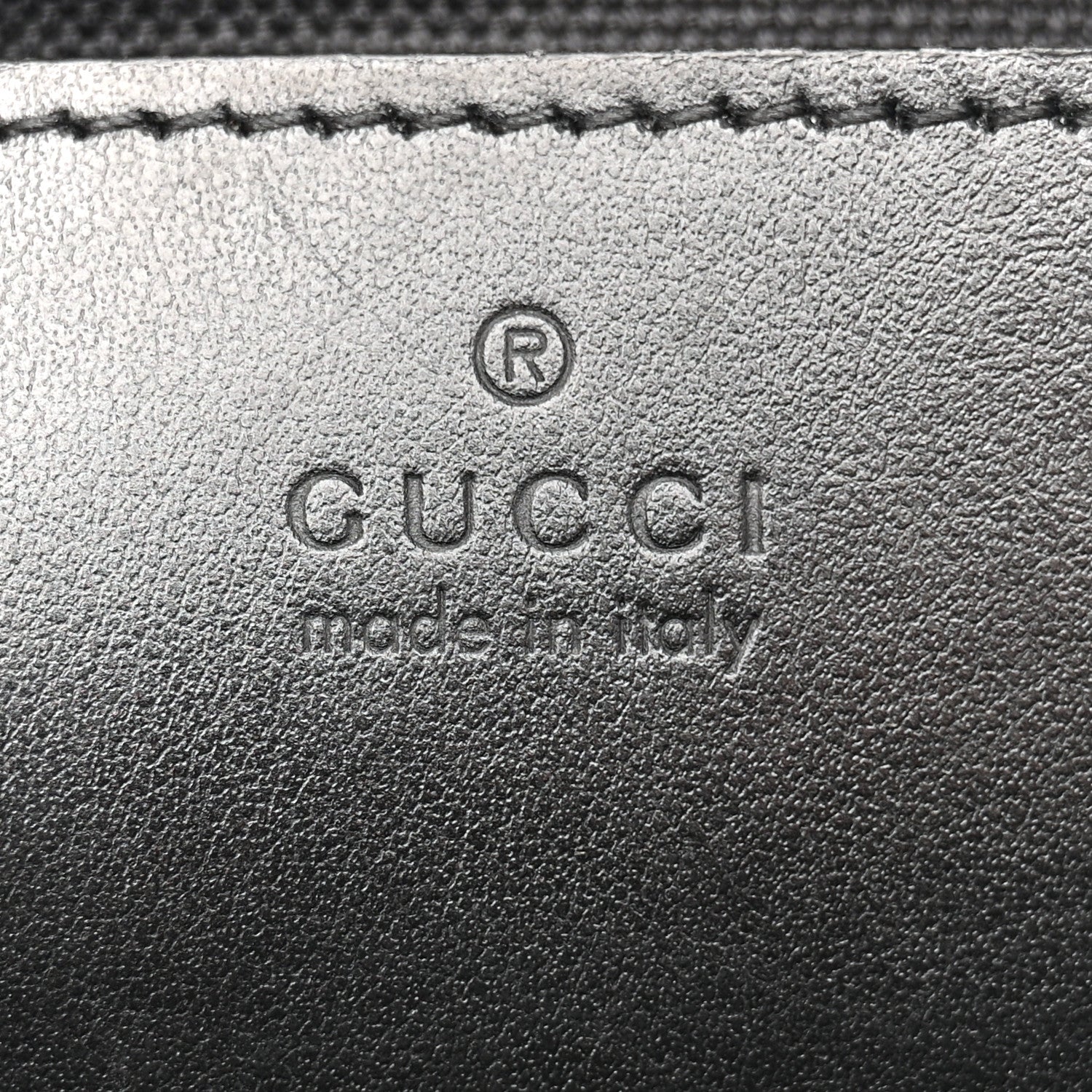 Gucci Calfskin Matelasse Monochrome Small GG Marmont Chain Shoulder Bag Black 6 of 16