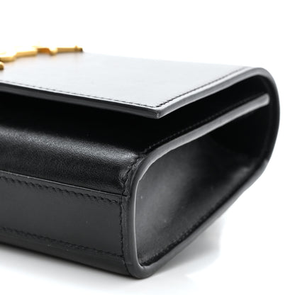 Saint Laurent Smooth Calfskin Monogram Kate Belt Bag Black 9 of 10