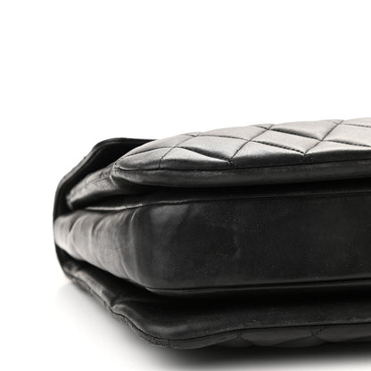 Chanel Lambskin Quilted Large Trendy CC Dual Handle Flap Bag Black 8 of 14