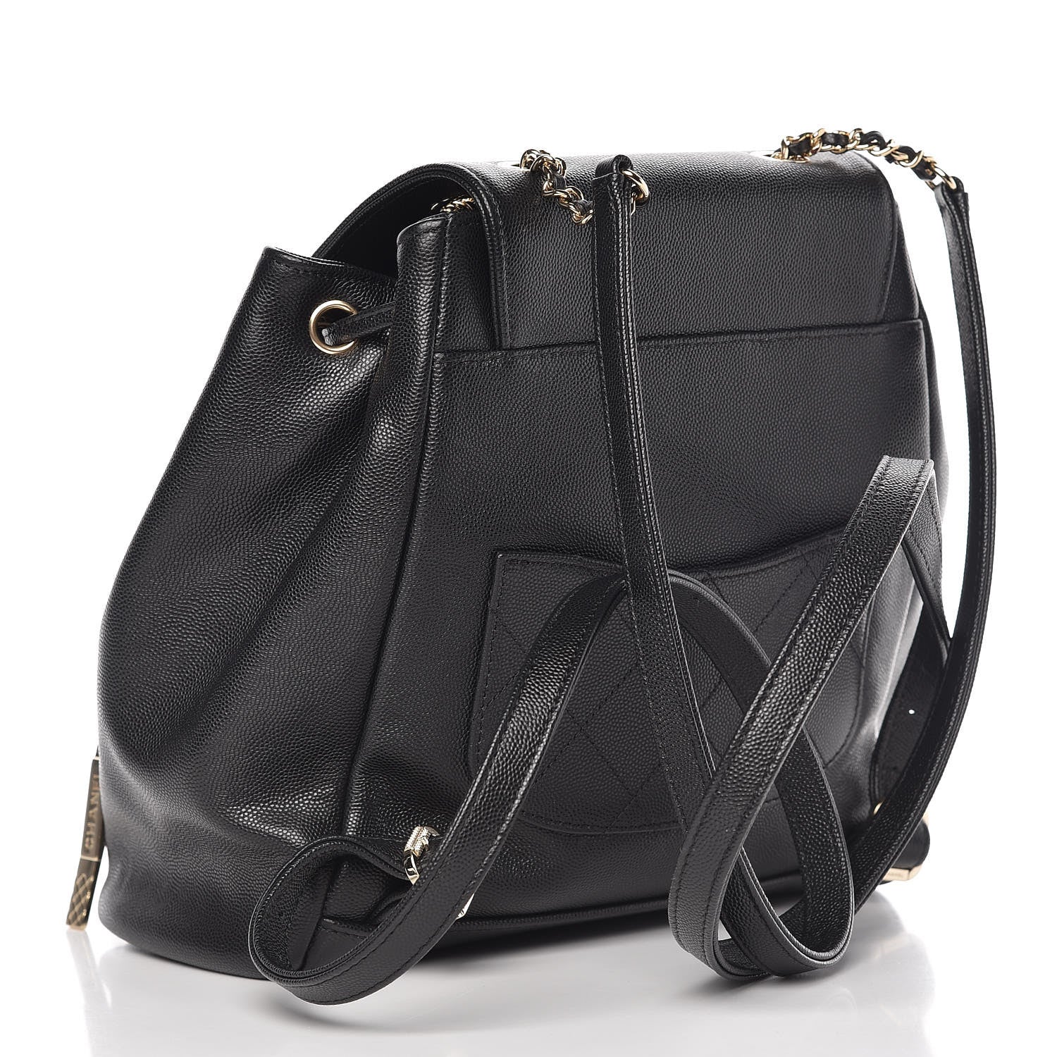 Chanel Caviar Quilted Business Affinity Backpack Black 3 of 9