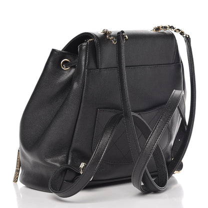 Chanel Caviar Quilted Business Affinity Backpack Black 3 of 9
