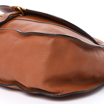 Chloe Calfskin Large Marcie Satchel Tan 9 of 11
