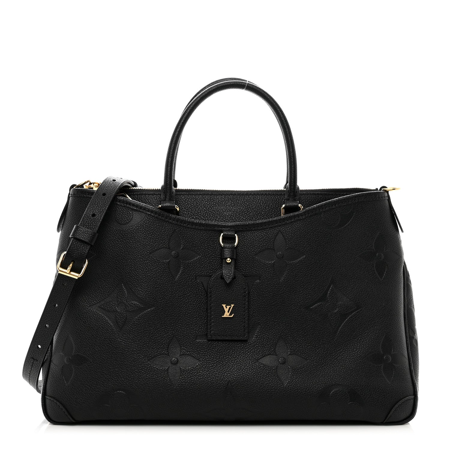 Louis Vuitton Empreinte Monogram Giant Trianon MM Black 1 of 9