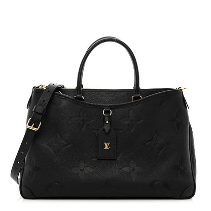 Louis Vuitton Empreinte Monogram Giant Trianon MM Black 1 of 9