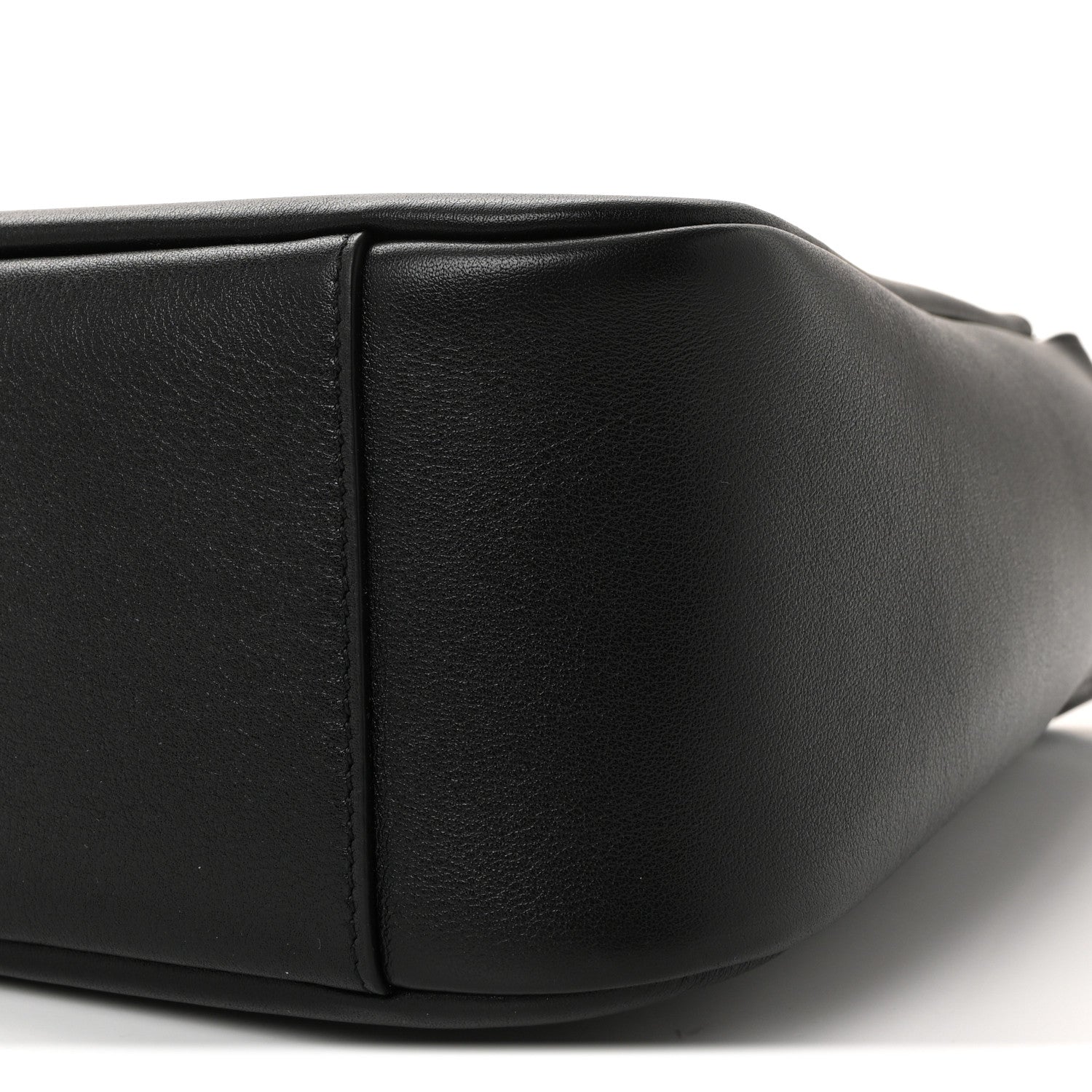Saint Laurent Smooth Calfskin Small Le 5 A 7 Soft Hobo Black 9 of 10