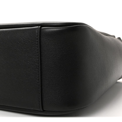 Saint Laurent Smooth Calfskin Small Le 5 A 7 Soft Hobo Black 9 of 10