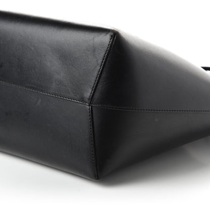 Mansur Gavriel Vegetable Tanned Calfskin Bucket Bag Black Ballerina 7 of 10