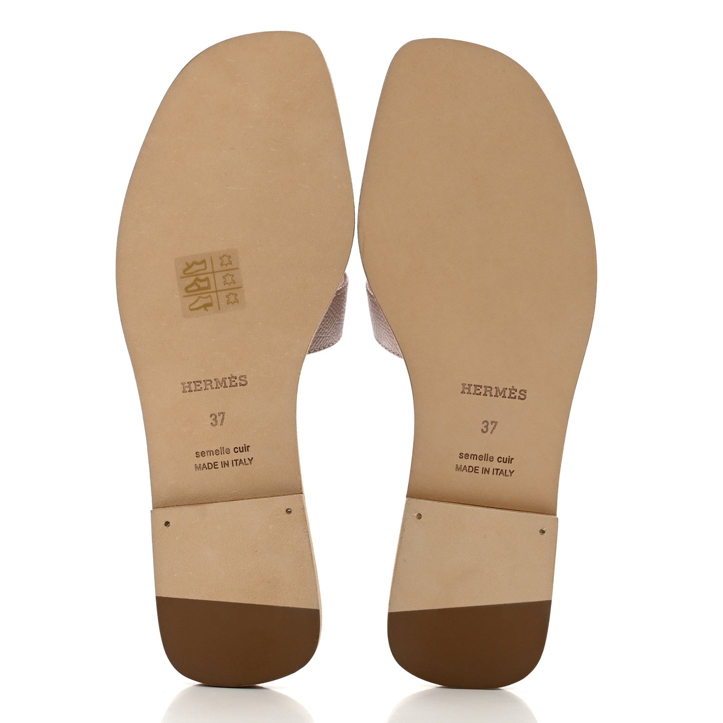 Epsom Oran Sandals 37 Rose Porcelaine