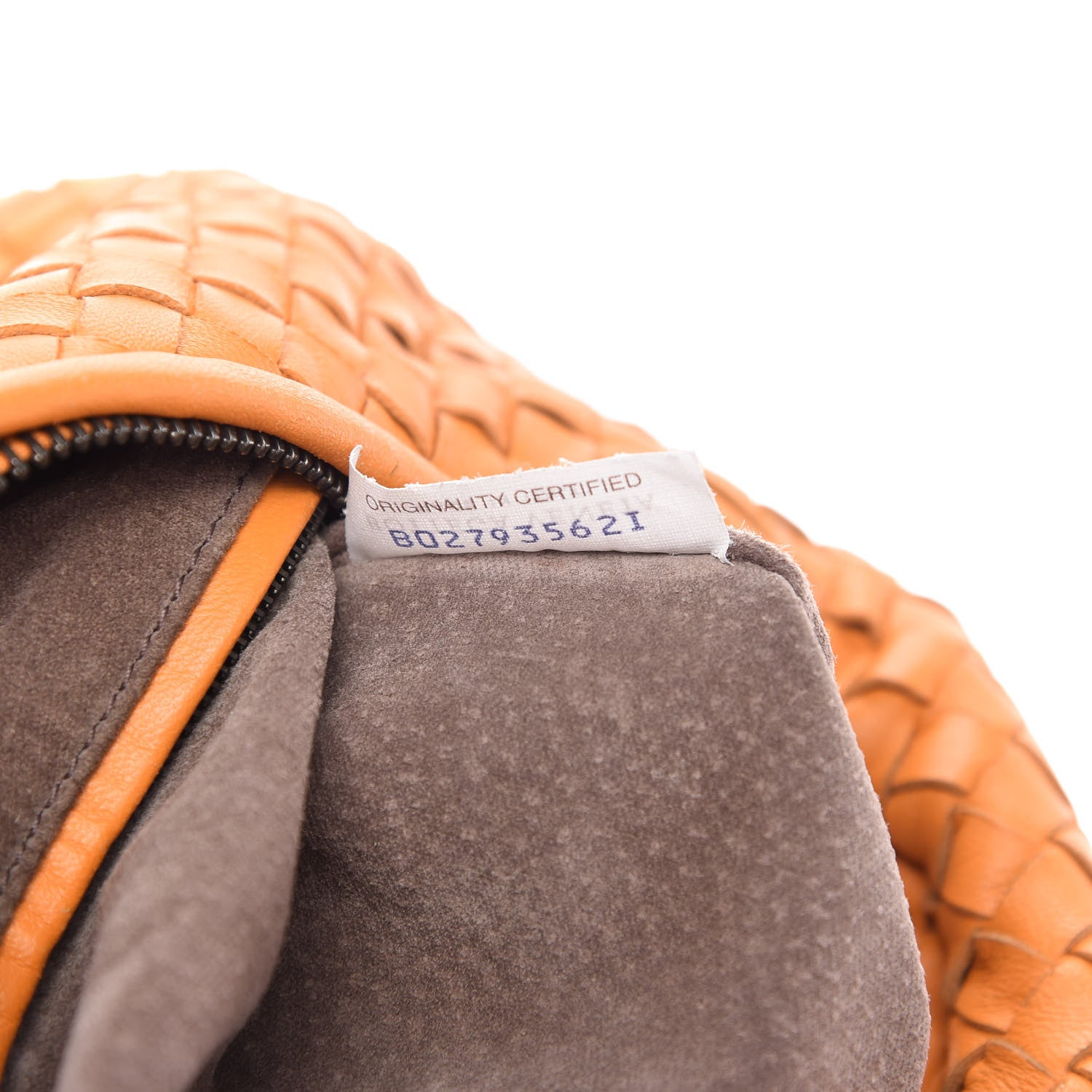 Bottega Veneta Nappa Intrecciato Large Veneta Hobo Orange 9 of 10