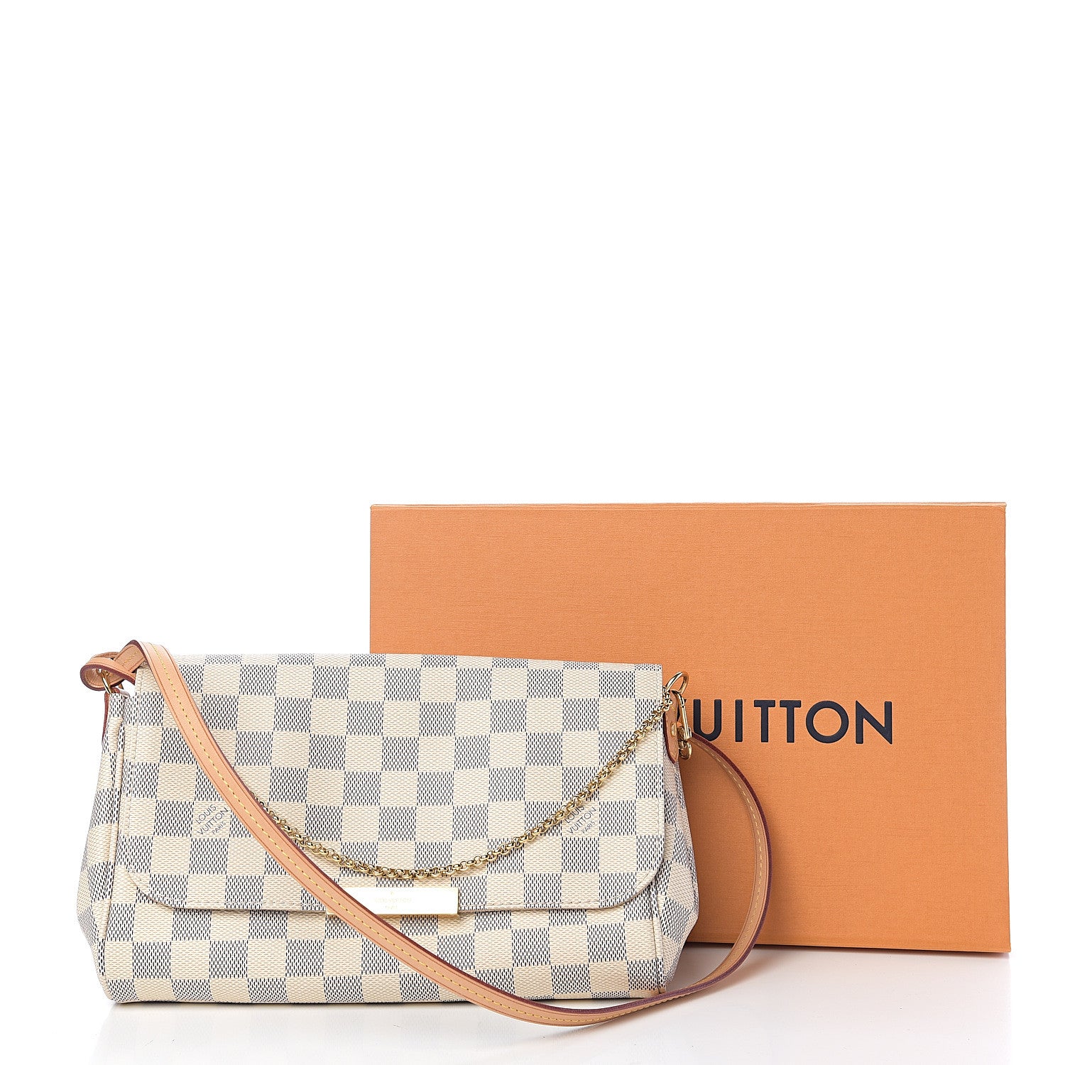 Louis Vuitton Damier Azur Favorite MM 10 of 10