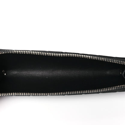 Bottega Veneta Nappa Intrecciato Long Zip Pouch Black 5 of 6
