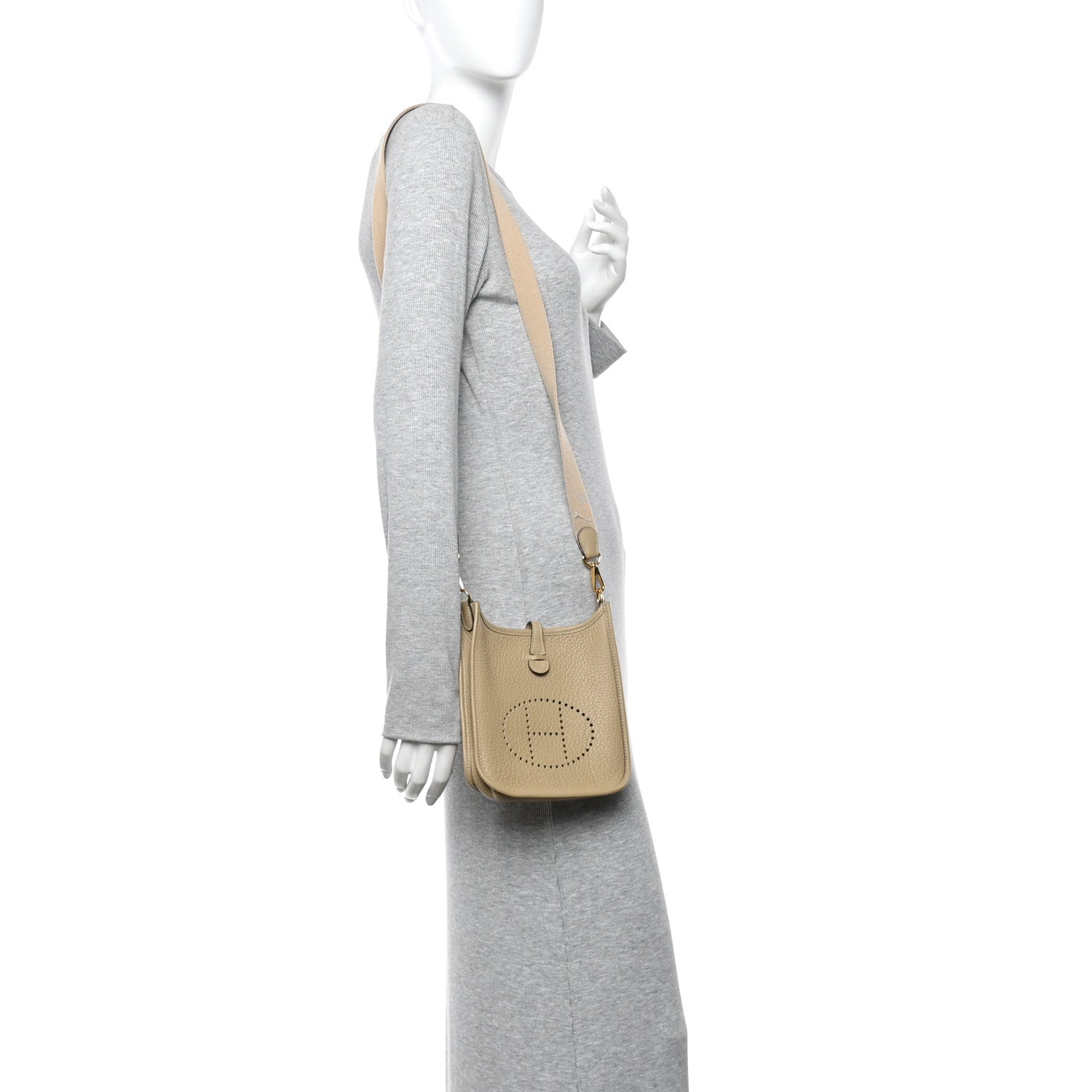 Hermes Taurillon Clemence Evelyne TPM Trench 2 of 11