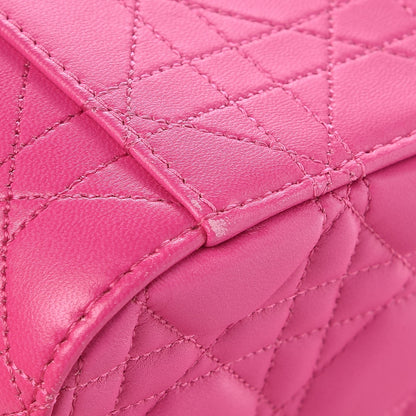 Christian Dior Lambskin Cannage Large Miss Dior Flap Fuchsia 8 of 11