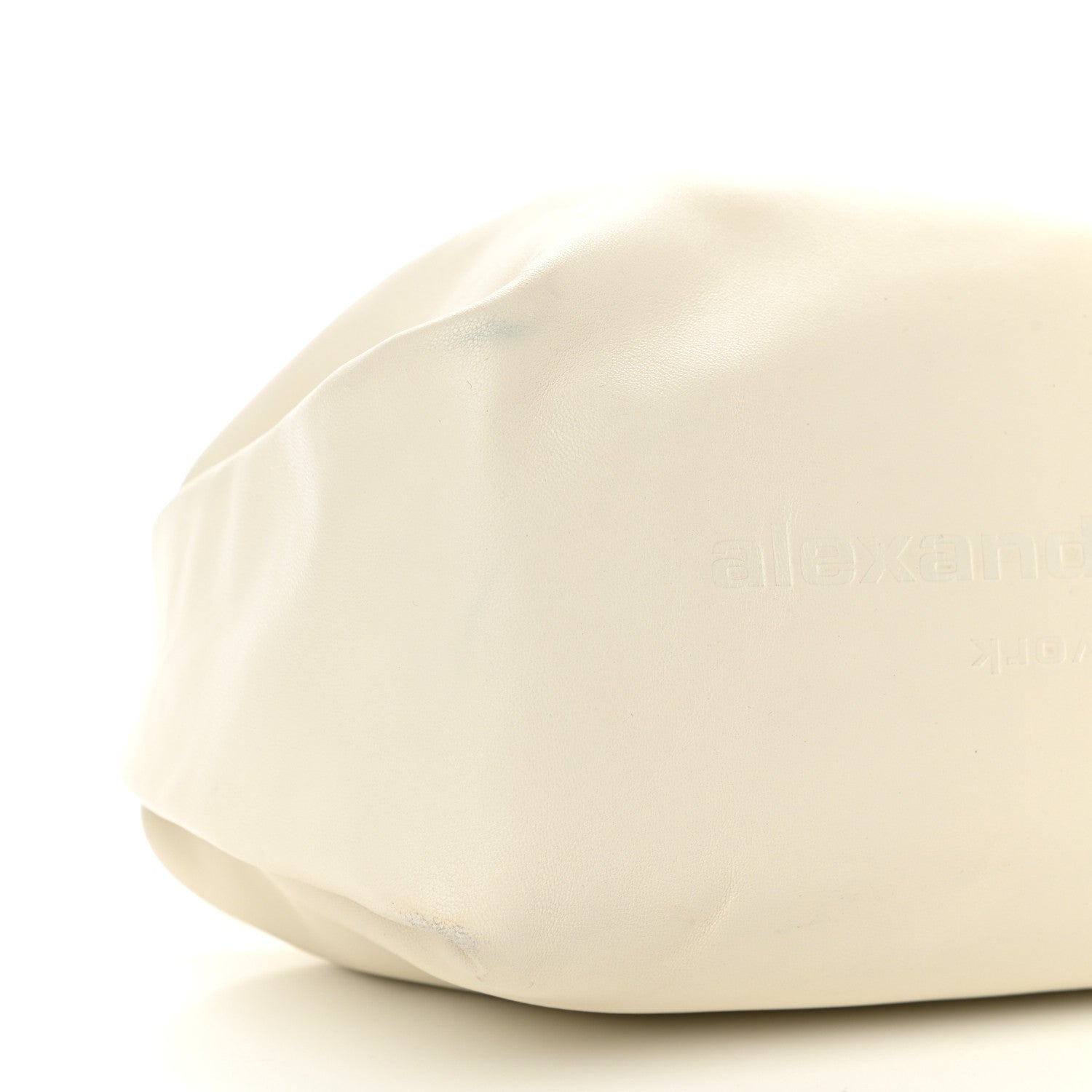 Alexander Wang Lambskin Mini Scrunchie Bag White 6 of 7